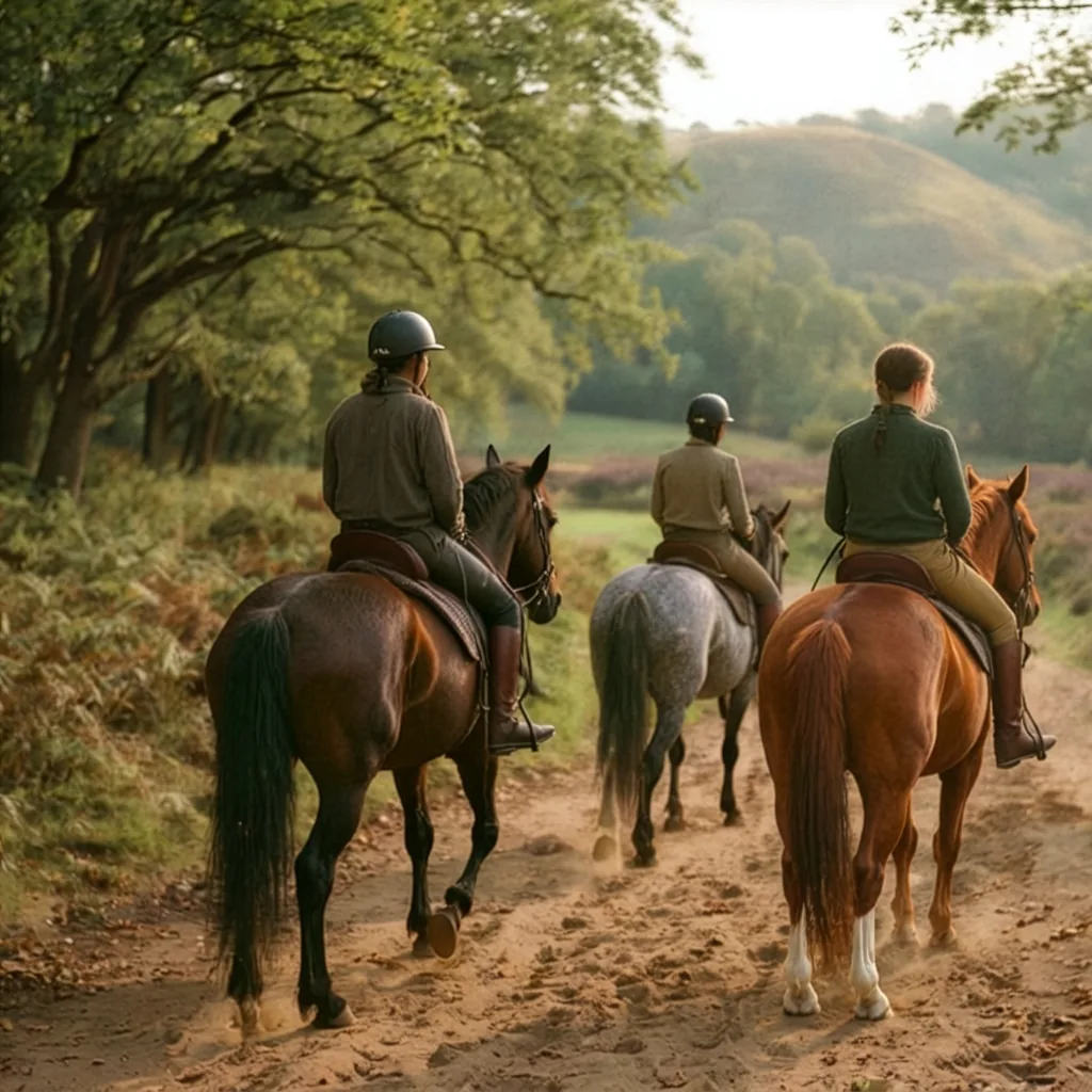 Balade à cheval en Creuse, autour de Saint-Marc-à-Frongier