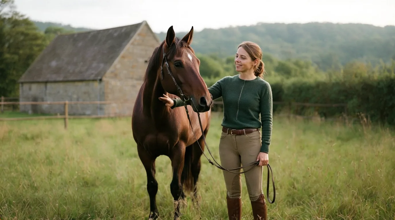 Cours d'équitation à Saint-Marc-à-Frongier, Creuse