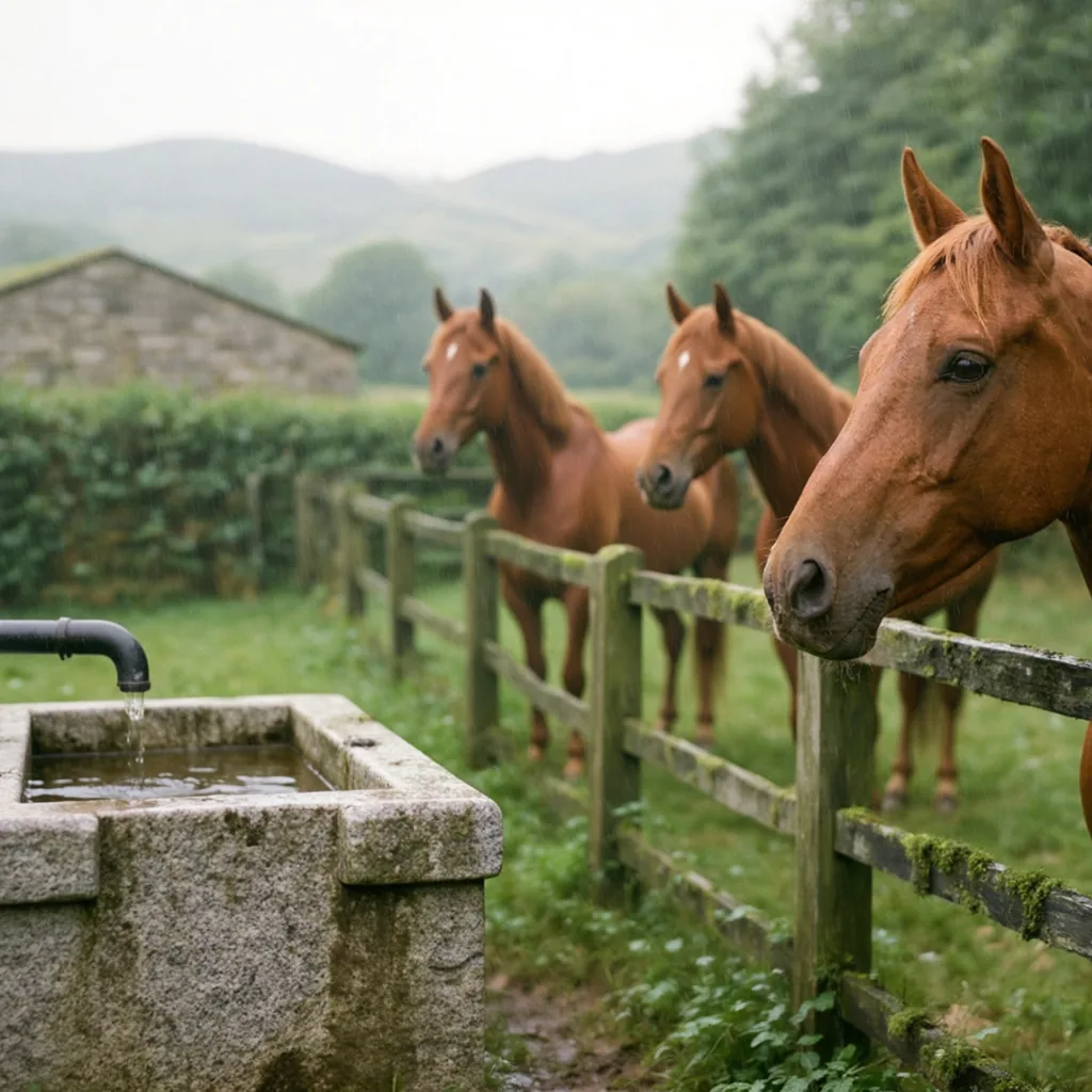 Pension pour chevaux à Saint-Marc-à-Frongier, Creuse